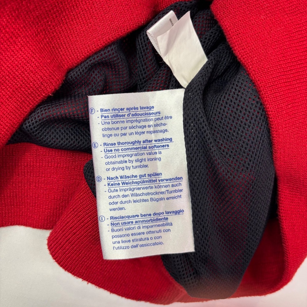 Cutter & Buck Ladies Newcastle Pullover Windbreaker Jacket Red Medium - Picture 8 of 8
